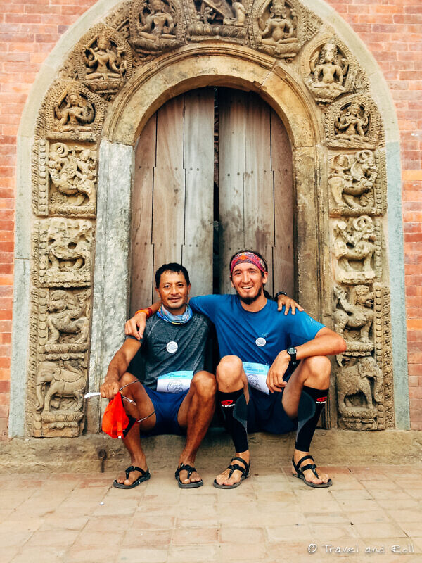 Trouvé un népalais "Lunatique" lors d'une course caritative de 10 km à Katmandou