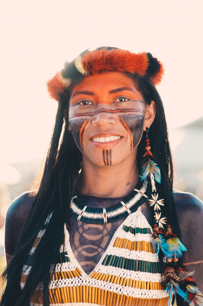 Jeune femme indigène